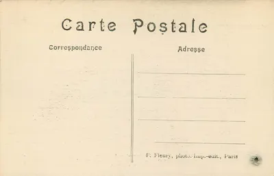 O Convento — O Claustro — Paris — Verso