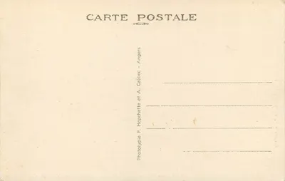 La Potherie (M.-et-L.) — Castelo de Chaillain, vista geral — H. C. — Verso