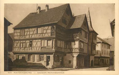 Kaysersberg — Casa da Renascença — Coleção L'Alsace