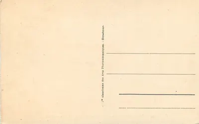 Strasbourg - Os Pontes do Reno - Visão para Kehl — n° 163 — Verso