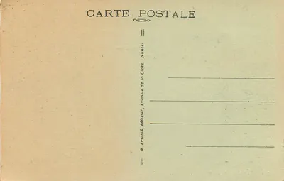 Courseulles-sur-Mer — Vista geral da Praia — G. Artioud, Nantes — Verso