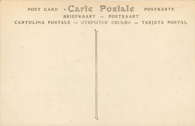 Castillo de CHANTILLY — La plaza de honor — ND Phol. — Reverso