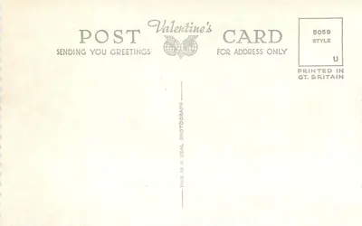 Inveraray, Loch Fyne, da praia — B 6192 — Verso