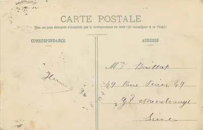 Chambéry - Zamek Duszy Savojskich (XI wiek) - Zabytek - Wydawca: Reynaud, Chambéry, nr 229 — Rewers