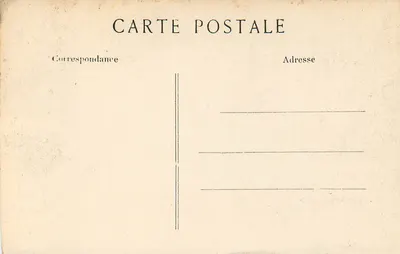 Compiègne - Pałac w Compiègne - Salony Stuc — Wydawca Lambert-Henry, nr 64 — Rewers