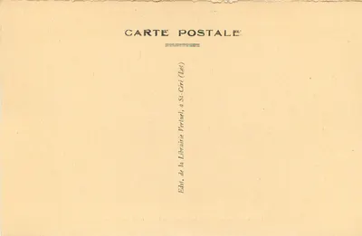 Castelo de Montal, perto de Saint-Céré (Lot) — Tapeçaria da série Gombaut e Macé (Sala Grande do primeiro andar) — Editor: Livraria Pertuel — Verso