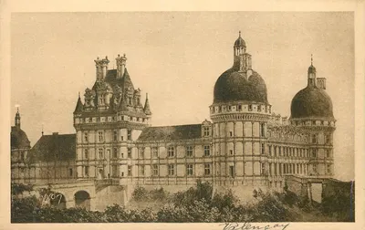 Castelo de Valençay — Edição de Arte Yvon, Paris — n°31