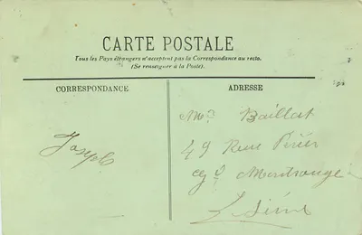 Grenoble — O Ponto de Suspensão e o Quai Perrière — LL. — N° 887 — Verso