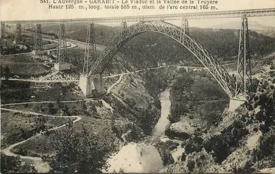 Garabit - O Viaduto e a Vale da Truyère — Editor desconhecido, n° 541