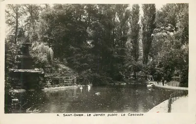 Saint-Omer. O Jardim Público. A Cascata — Fauchois, n°4