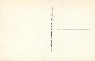St-Georges-de-Diddonne — A Ponta de Suzac, maré baixa — Tito — Verso