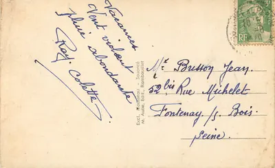 Souance-au-Perche (E.-et-L.) — Widok na Rho — Rewers