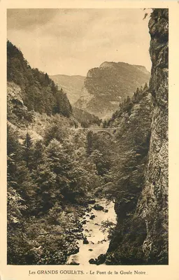 Os GRANDS GOULETS - O Ponte da Goule Noire - Edições Martinotto Frères n°36