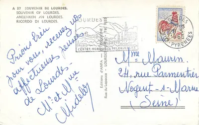 Lourdes — Mon pèlerinage à Lourdes — Éditions Lapacca — Rewers