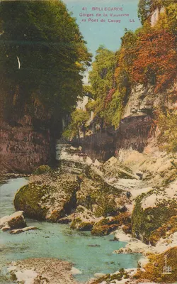 Gorges da Vaiserine no Ponte de Coupy — Bellegarde — LL