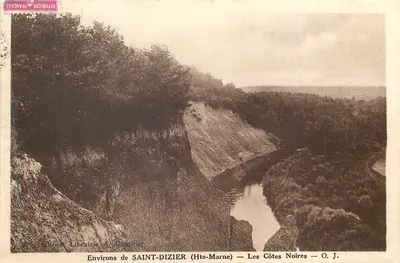 Environs de SAINT-DIZIER (Hte-Marne) — As Colinas Negras — O. J.