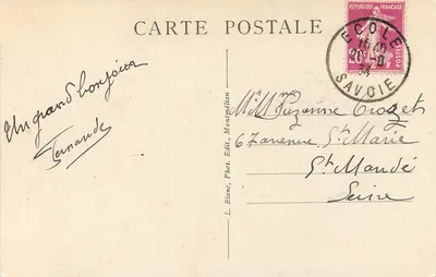 Croix du Nivolet — Entorno de Chambéry-Challes-les-Eaux — Savoie Tourisme — Verso