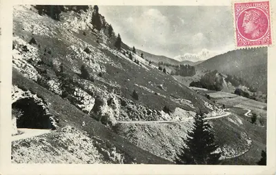 Rota do Col des Aravis — Túnel e o Mont-Blanc — Fabrication Française n°129