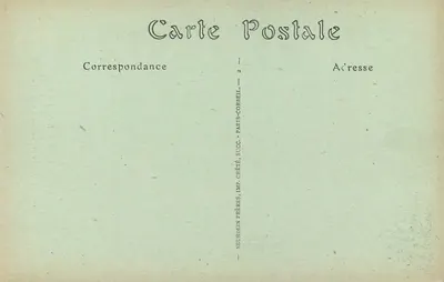 Zamek w Chantilly — Kwatera, monumentalna fontanna — JND Fot. — Rewers