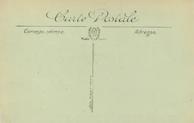 Zamek w Chantilly — Most i Wyspa Miłosnej — LL. — Rewers
