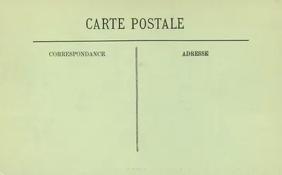 Chantilly — O Castelo — A Ilha do Amor — LL. — N° 138 — Verso