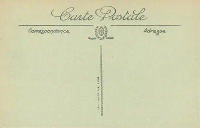 Castelo de Chantilly — O Pavilhão de Sylvie — LL. — Verso