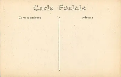 Chantilly — Avenue des Aigles — Wydawnictwo Gamel-Grigaut, nr 230 — Rewers