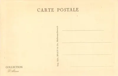 Strasburg — Katedra — Wzorce pokonujące wady — wydawca BRAUN & Cie — Rewers