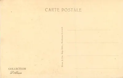 Strasburg — Katedra — Kościół — 1958 — Rewers