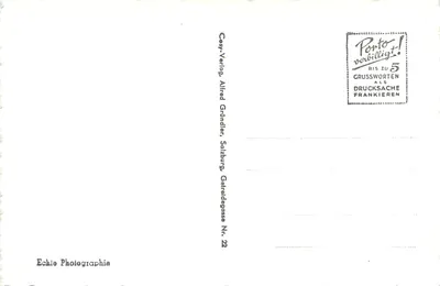 Hallstatt, katedra — Ołtarz z XV wieku — Cosy-Verlag, Alfred Gründler, Salzburg — Rewers