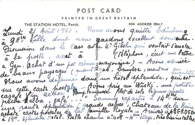 Hôtel de la Gare em Perth — vista arquitetônica — The Station Hotel, Perth — Verso