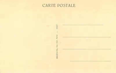 Matrimonio mistico di Santa Caterina d'Alexandria — Museo del Louvre — Braun & Cie, Parigi — Verso