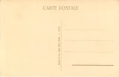 São Francisco de Assis recebendo os estigmas — Museu do Louvre — Braun & Cie, Paris — Verso