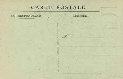 Pietà — Hoofdaltaar van de Kapel der Dooden — Basiliek van het Heilig Hart van Montmartre — V.N. N° 22 — van Coutan — Achterkant