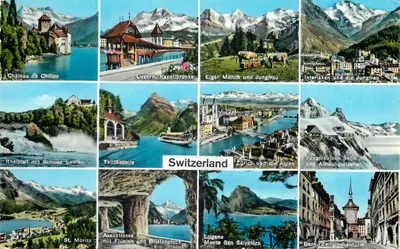 Suíça — Local/Tema principal — 322 Photolob - Wehrli A.G. - Zürich