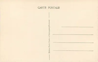 Entraygues-la-Jolie (Aveyron) — Plaża na Truyère w Moulinet — Fotografia Allard, Rodez — Rewers