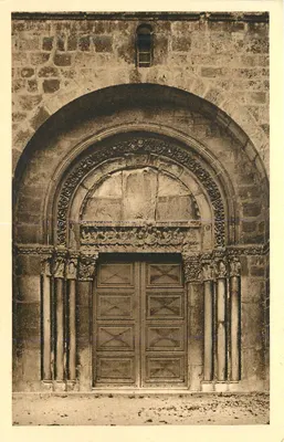 Portal da igreja — Nantua, Ain — Braun & Cie, Mulhouse-Dornach
