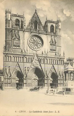LYON - Katedra Świętego Jana - L. E. - n°6