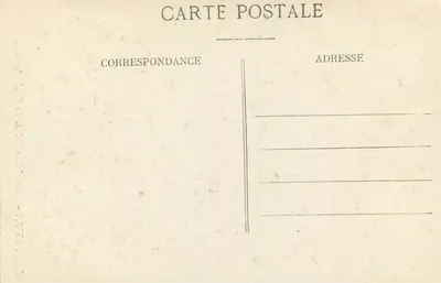 LYON - Wielki portal katedry św. Jana — wydawca 'LAROQUE & CIE' n° 5488 — Rewers
