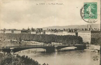 LYON — Most Morand — wydawca nieznany, nr 74