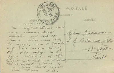 LYON — Most Morand — wydawca nieznany, nr 74 — Rewers