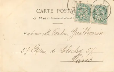 सेंट निकोलस के बेसिलिका के संतुलन, लियोन - 1 मई 1903 - एन.डी.ई. — पीछे