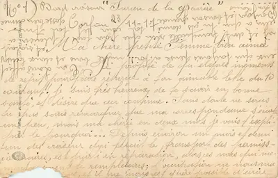 Marinheiro e mulher em motivo de estrela — l’Étoile de Rêve, Revanche 331 — Verso