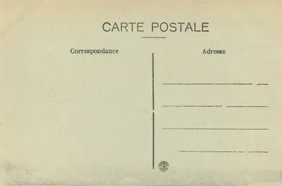 Rochers de la Rigole du Diable entre VALLIÈRE y ROYÈRE — La Creuse Pitttoresque — n° 1031 — Reverso