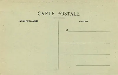 Zamek w Carlát — Pozostałości twierdzy — Gérard Mureaux, Aurillac, n° 1845 — Rewers
