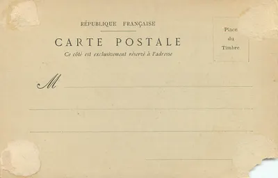 Uma procissão em Termignon (Savoie) — Imp. F. Duclo, Montiers, n° 65 — Verso