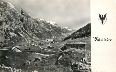 वैल डी इसेर — ट्सांटेलीना और गैलिस के दृश्य सहित टेलीफेरिक — फोटो ले मॉल्ट