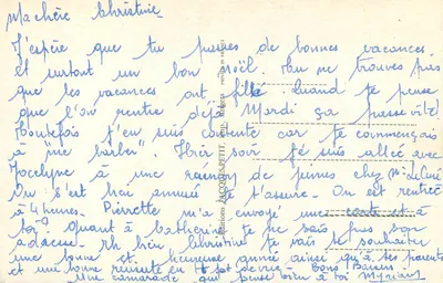 Wiosenne kwiaty — Nenuphar i mydliny — Wydawnictwo Jacques Petit, nr 147 — Rewers