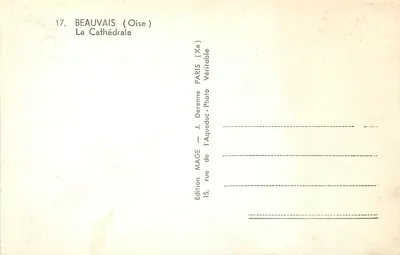 Beauvais — Katedra — Wydawnictwo MAGE — Rewers