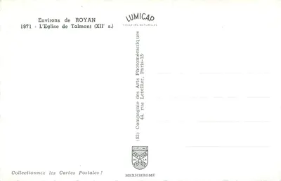 Kościół w Talmont — XII wiek — Lumicap — Rewers